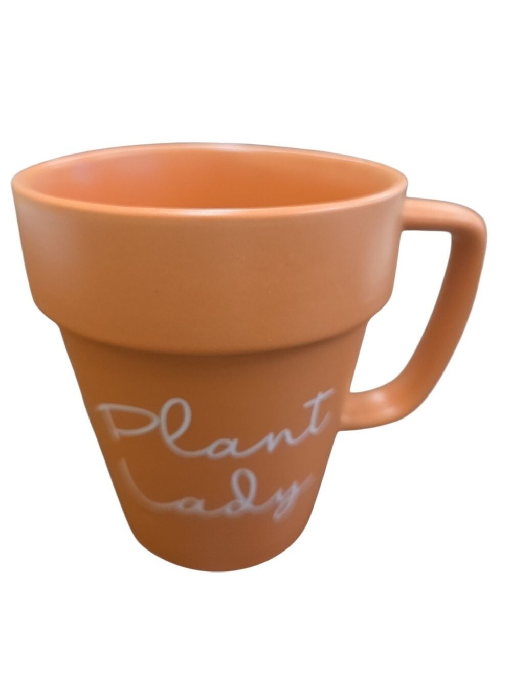 NWOT Charming Orange Mug for Plant Enthusiasts - Picture 4 of 7